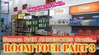 Tambah RAK GRATIS lagi Dari Merek DAP  ROOM TOUR KONTER PART3