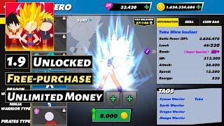 Super Stick Fight All-Star Hero Chaos War Battle M0Dapk update 1.9  unlimited money - unlocked