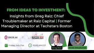 From Ideas to Investment Insights from Greg Raiz