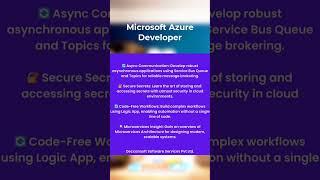 Unlock the Azure Developer Role Explore the Skills and Opportunities in Cloud Development AZ-204