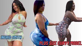 Ingrid Smith Jamaican American Curvy PlusSize Model Instagram Fashion Influencer Biography & Facts
