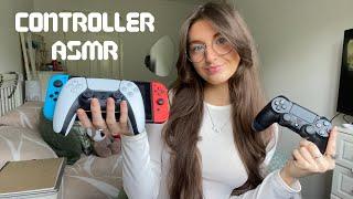 ASMR Controller sounds button clicking tapping scratching rambles