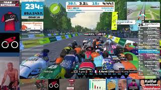 Vive la France Stage #4 Champs-Elysees 4th in a flat sprint