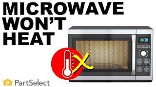 Microwave Troubleshooting How to Diagnose a Microwave That Wont Heat  PartSelect.com