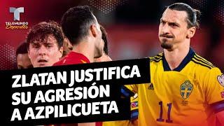 ¡No se arrepiente Así justifica Ibrahimovic su agresión a Azpilicueta  Telemundo Deportes