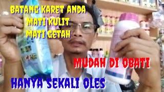 Obat mati kulitmati getah batang karet#Biotis#Biopon#ziflo