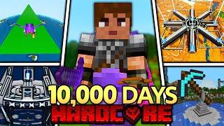 I Survived 10000 Days in Hardcore Minecraft FULL MOVIE