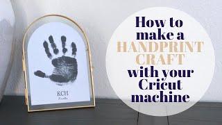 How to Make Handprint Crafts with a Cricut Machine