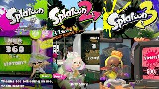 Evolution of the Final Splatfest Results in the Splatoon Series 2016-2024