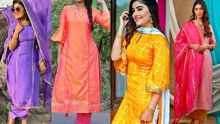 Gota Patti work suitkurti duppatta designs