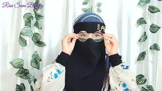 Simple Hijab  Styles With Glasses  Easy Hijab Tutorial With Nose Piece  Quick Niqab Tutorial 