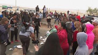 Turmoil at Peru’s Border With Chile