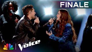 Mara Justine and Niall Horan Perform Wasted Time by the Eagles  The Voice Live Finale  NBC