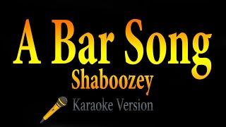 Shaboozey - A Bar Song Karaoke