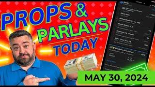 Props & Parlays Today  NBA MLB and NHL Prop Picks and Predictions  Free Parlay Picks  53024
