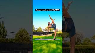 Cartwheel challenge  gymnastics challenge  Lera the gymnast #gymnast #cartwheel #flexibility