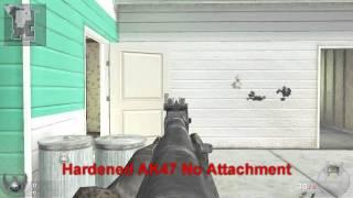 AK47 Recoil Pattern Test