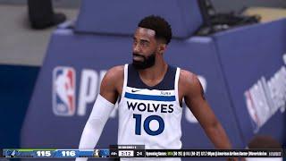 NBA 2K24 WCF Mode  TIMBERWOLVES vs MAVERICKS FULL GAME 4  Ultra PS5 Gameplay