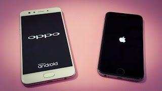 Oppo F3 vs iPhone 6 Speed Test Comparison  Which Is Faster  TechTag