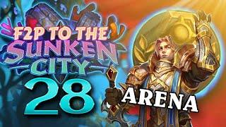 F2P to the Sunken City #28 - Priest in Arena? Am I Insane?  Hearthstone