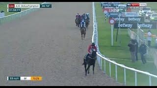 Extraordinary horse race at Wolves