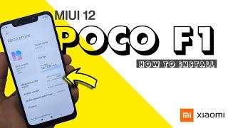 Poco F1 miui 12 OTA update  how to install miui12  miui 12 top secret setting  India Release date