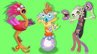 My Singing Monsters  Yawstrich & Clackula & Galvana and therapeutic journey for my singing monsters