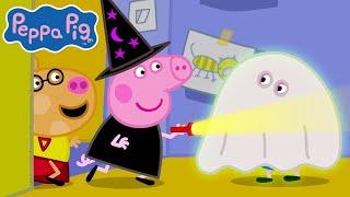 Its a GHOST  Peppa Pig TV Halloween Episodes 