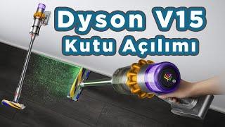 Kutu Açılımı - Dyson V15 Detect Absolute Kablosuz Süpürge