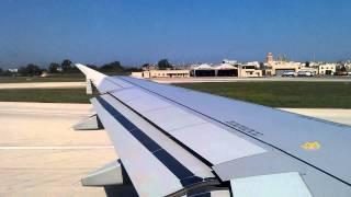 Flugzeug Start in Malta