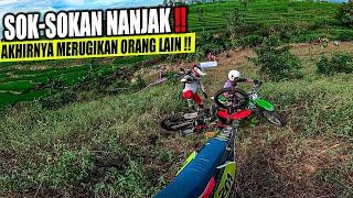 ISENG DI TANJAKAN GAK SENGAJA MOTOR NINPA ORANG  Untung Gak Sampai Fatal   Nganjuk #1 