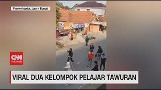 Viral Dua Kelompok Pelajar Tawuran