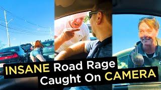 Top 11 Road Rage Moments Caught On Camera  Angry Drivers