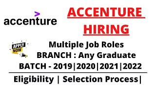 Accenture off campus drive  2022  2021  2020  2019