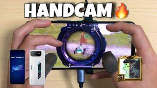 BEST HANDCAM 5Finger + Gyroscope  ROG Phone6 ️ PUBGMOBILE