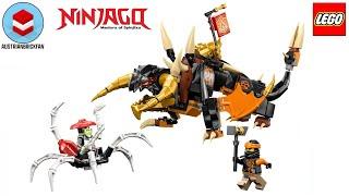 LEGO Ninjago 71782 Coles Earth Dragon EVO - LEGO Speed Build Review