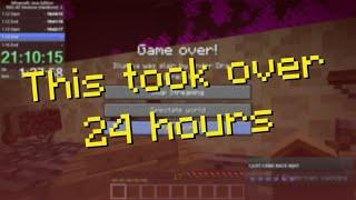 I Beat Every Minecraft Version on Hardcore In One Sitting