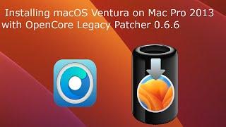 Installing macOS Ventura on Mac Pro 61 with OCLP