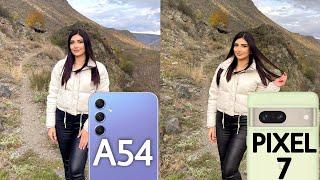 Samsung Galaxy A54 VS Google Pixel 7 Camera Test Comparison