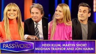 The Best of Password with Jon Hamm Heidi Klum Martin Short and Meghan Trainor