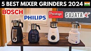 Top 5 Best 1000W mixer grinder in India 2024  Best mixer grinder in India 2024  Best mixer grinder