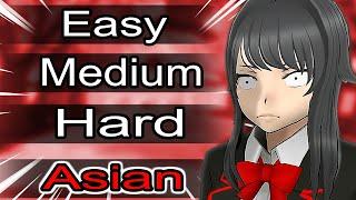 i played Yandere Simulator on Asian difficulty