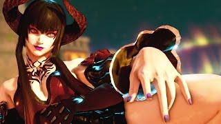 JURI Barefoot Eliza TK7 vs ED Demitri - Street Fighter V Champion Edition MOD 4K