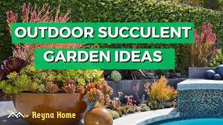 Outdoor Succulent Garden Ideas Front Yard Succulent Garden Ideas