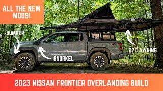 2023 Nissan Frontier Overland Walkaround All Mods and Upgrades