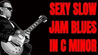 Sexy Slow Blues Backing Track in C Minor  Bonamassa Style Jam Track 44.666 BPM