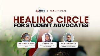 Healing Circle for Student Advocates  Maristan and MSA National