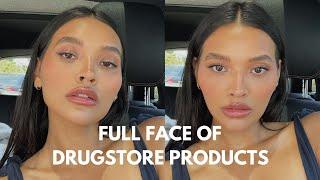 Full Face of Drugstore Makeup  Nicole Elise