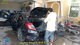 Detailing car video   Honda Civic  Detailing car in Pakistan