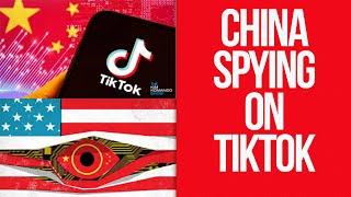 China Spying On United States TikTok Users. Chinese government CCP Own TikTok Data. Cyber Security